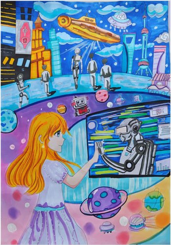 继续了解其实全校共征集绘画作品33幅